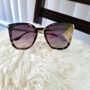 Jessica Simpson Cat Eye Uv Sunglasses 67mm